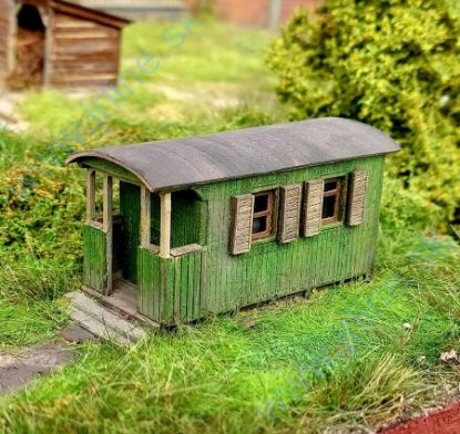Obrázok pre 44/98525 Zahradní chata - starý vagon H
