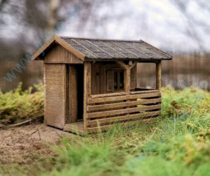 Obrázok pre 44/98536 Zahrdní domek dřevěný (H0)