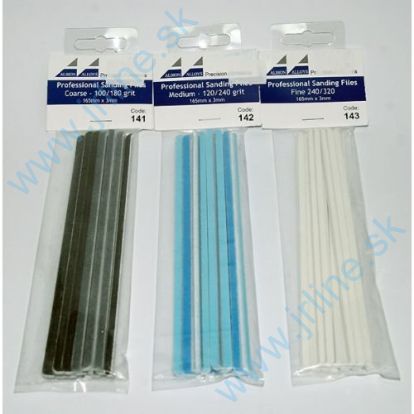 Obrázok pre 20/AA143 12xBrúsPilník-3mm*Hrub-240/320