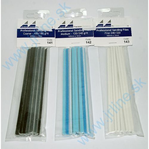 Obrázok pre 20/AA142 12xBrúsPilník-3mm*Hrub-120/240