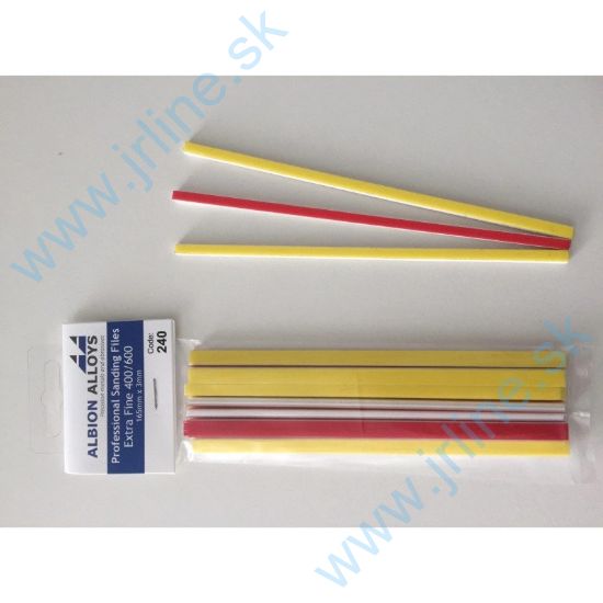 Obrázok pre 20/AA240 10xBrúsPilník-6mm*Hrub-400/600