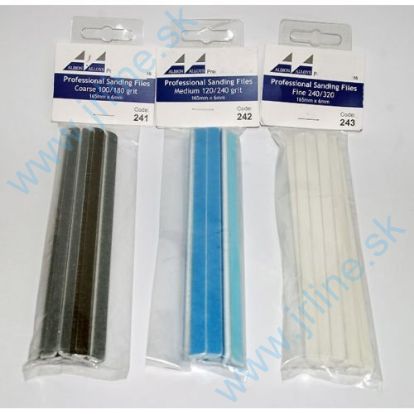 Obrázok pre 20/AA243 10xBrúsPilník-6mm*Hrub-240/320