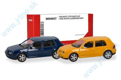 Obrázok pre 91/013956-002 MiKi*VW Golf IV 4-tü.blau gelb