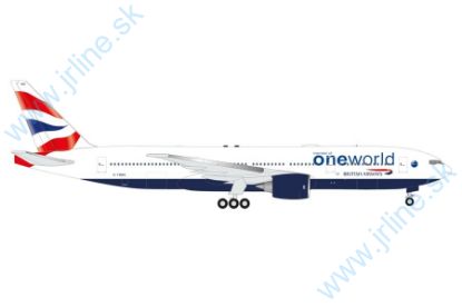 Obrázok pre 91/539135 B777-200 Brit. Airw. oneworld