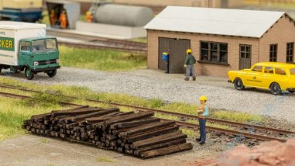 Obrázok pre 54/14699 Koľajové podvaly 1,5 x 0,2cm