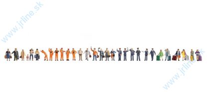 Obrázok pre 54/16051 Mega-Set "Auf dem Bahnhof* 30x