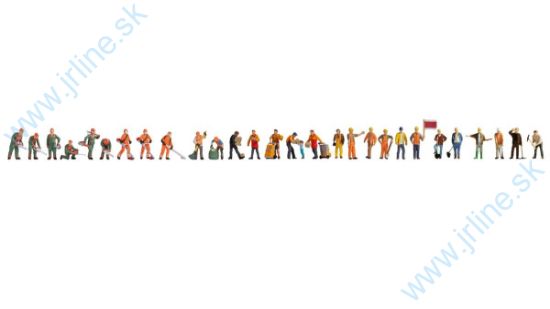 Obrázok pre 54/16052 Mega-Set "Bei der Arbeit" 29x