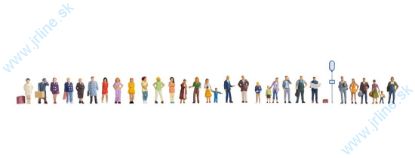 Obrázok pre 54/16054 Mega-Set"Stojaci Čakajúci ľudi