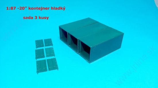 Obrázok pre 45/I0103-GR Sada 3ks*20**Zelený-Contajner