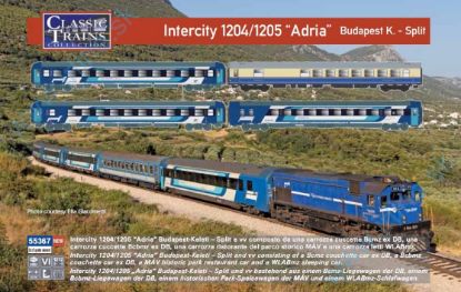 Obrázok pre 628/55367 Intercity 1204-5*MAV VIep*ADRI