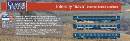 Obrázok pre 628/55354 InterCity-SAVA*JŽ Vep*BeogradL