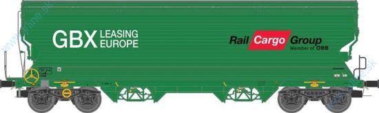 Obrázok pre 62NME/527604 Tagnpps 95m3 "GBX - RCA", grün