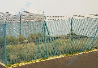 Obrázok pre 44/48140 Drátěný plot vysoký s ostnatým