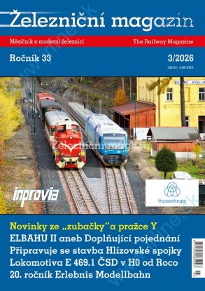 Obrázok pre 100/26-03 Železničný Magazín 3-2026 *CZ*