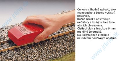 Obrázok pre 649/50040 LGB*Blok-ČISTENIE KOĽAJE-Ručný