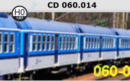 Obrázok pre 62MTB/060-014 Vagon Typ*060.014 *ČD Vep*Do-5