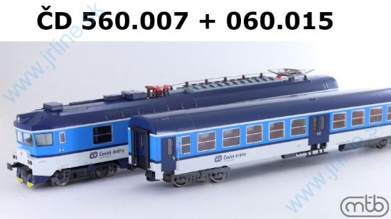 Obrázok pre 612/H560-060-7 El. Jednotka 560.007 + 060.015 * ČD V.ep.* ( ex. SM488.0 )
