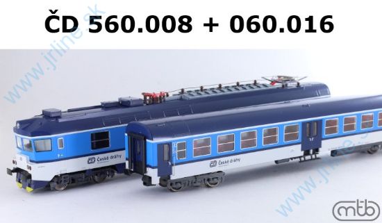 Obrázok pre 612/H560-060-8 El. Jednotka 560.008 + 060.016 * ČD V.ep.* ( ex. SM488.0 )