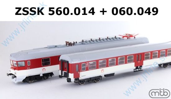 Obrázok pre 612/H560-06049 El.Jednotka - 560.014 + 060.049 * ZSSK V.ep.* (ex. SM488.0 )
