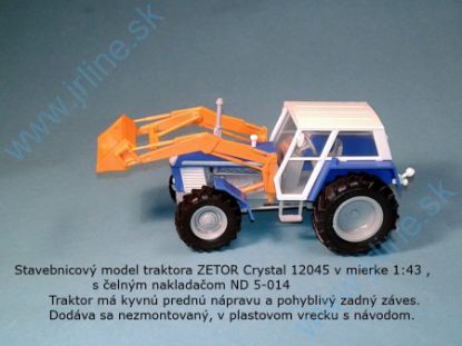Obrázok pre 45/I12045MŠ-ČN ZETOR CRYSTAL Nakladač*1÷43*MO