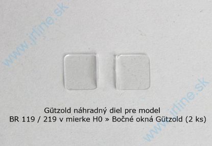 Obrázok pre 74/G33010-26 Bočné-okno PRAVÉ + ĽAVÉ *