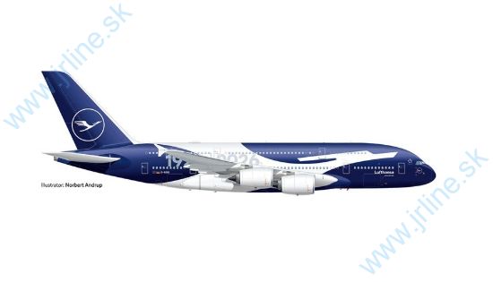 Obrázok pre 91/539494 A380 Lufthansa 100 Jahre