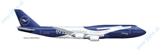 Obrázok pre 91/539500 B747-8 Lufthansa 100 Jahre