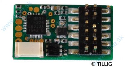 Obrázok pre 75/TU66035 Lok-DECODER * PluX12 - NEM 658 * 0,8A * 15x8,6x3,2mm