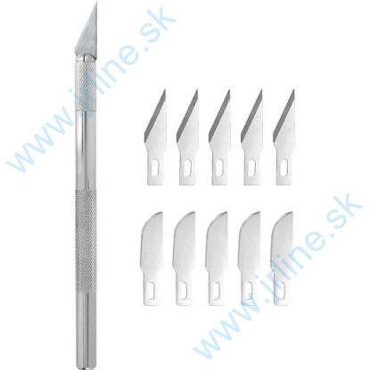 Obrázok pre 20/S-PKN3301-S *Modelálsky-Nôž-1-*5špic+5oblý