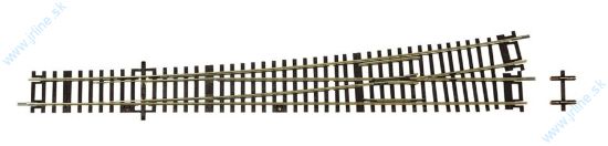 Obrázok pre 64/42490 Výhybka  ĽAVÁ WL 10 * r1946mm  / 10°