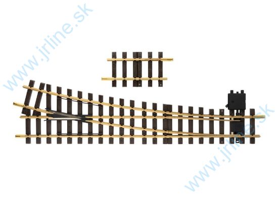 Obrázok pre 649/18050 LGB*R5-Ručná Výhybka Pravá*18°