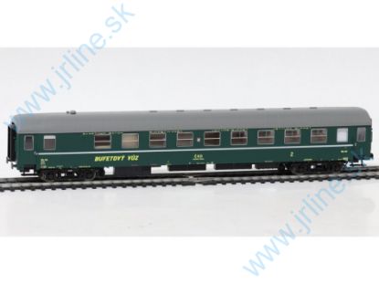 Obrázok pre 622/97110056 BRa 555 * ČSD III.ep.* BUFETOVÝ VÚZ * Pražská Dráha