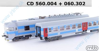 Obrázok pre 612/H560-060-4 El.Jednotka  560.004 + 060.302 * ČD V.ep.* ( ex SM488.0 )