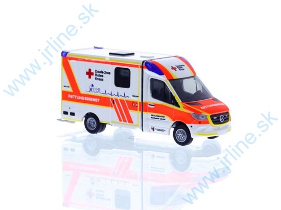 Obrázok pre 982/76109 Strobel RTW 18*Rettung-Bad Her