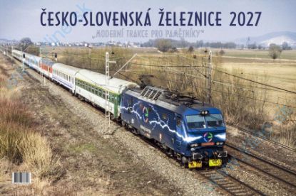 Obrázok pre 116/27-08 2027*ČZ+SK Železnica*ModernPam