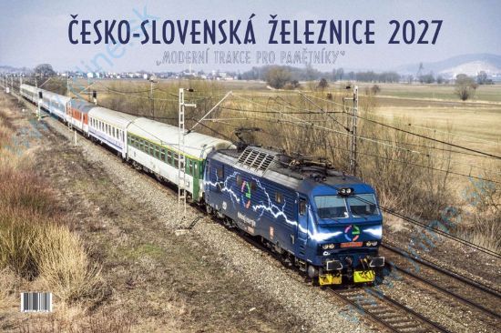 Obrázok pre 116/27-08 2027*ČZ+SK Železnica*ModernPam