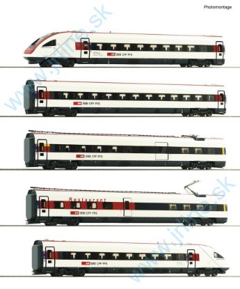 Obrázok pre 61R/7700036 ICN RABDe 500 039-8 * SBB VI.ep. * 5-dielny