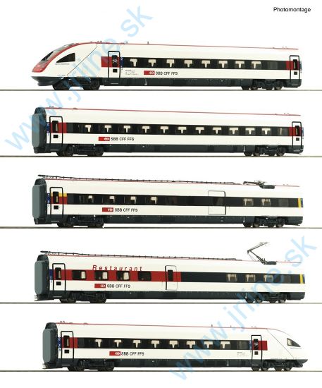 Obrázok pre 61R/7700036 ICN RABDe 500 039-8 * SBB VI.ep. * 5-dielny