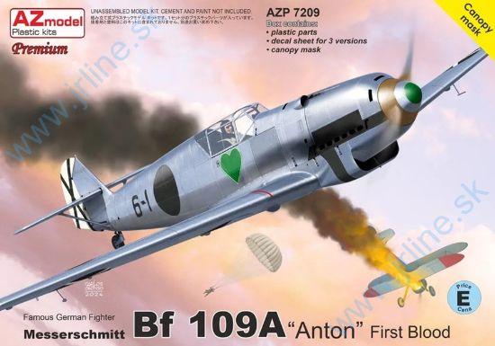 Obrázok pre 163/AZP7209 Bf 109A * Anton * First Blood