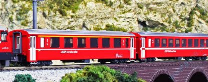 Obrázok pre 71/K10-1414 Vagon Set  EW I * RhB V-VIep*B