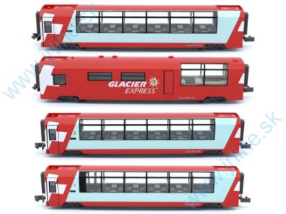 Obrázok pre 71/K10-2027 VagonSET-GLACIERexp*RhB V-VIep