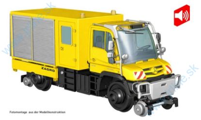 Obrázok pre 61HT/43201S Unimog U423 Yellow-Neutral * VI.ep.* DCC-Zvuk