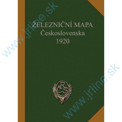 Obrázok pre 129/501 Železniční mapa Československa 1920