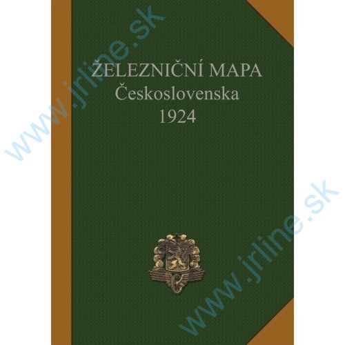 Obrázok pre 129/502 Železničná mapa Československa z roku 1924
